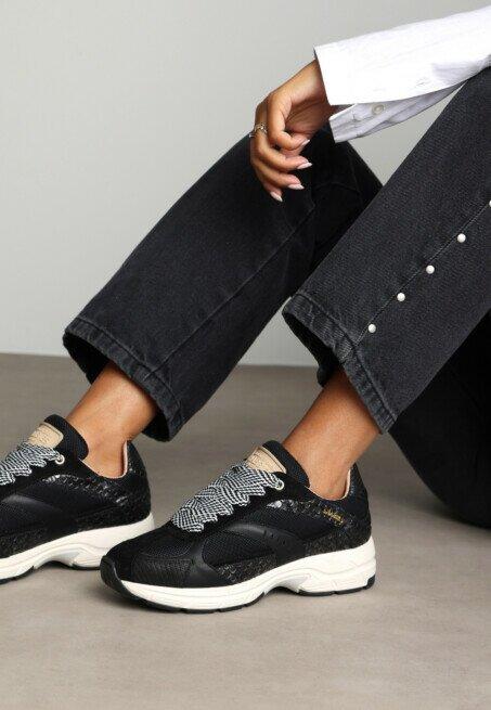 Finezza schoenen Shabbies Celia Race Black