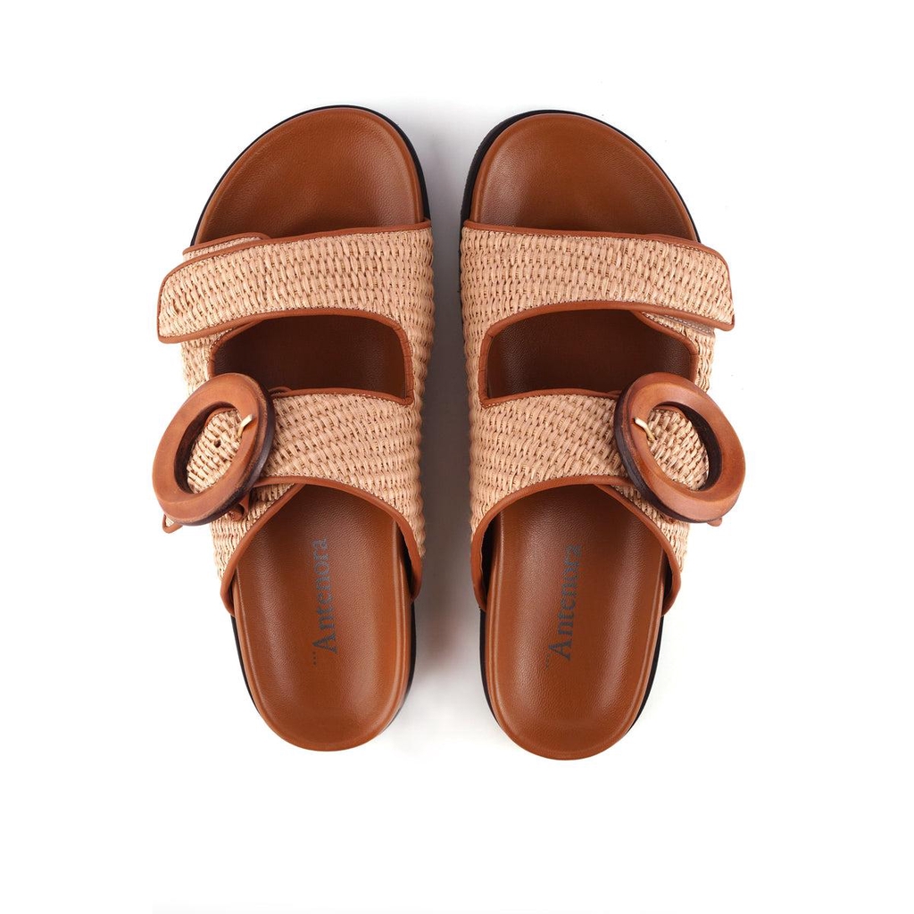 Antenora Manu Raffia Natur Finezza schoenen