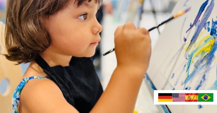Kids Openpainting every wednesday 