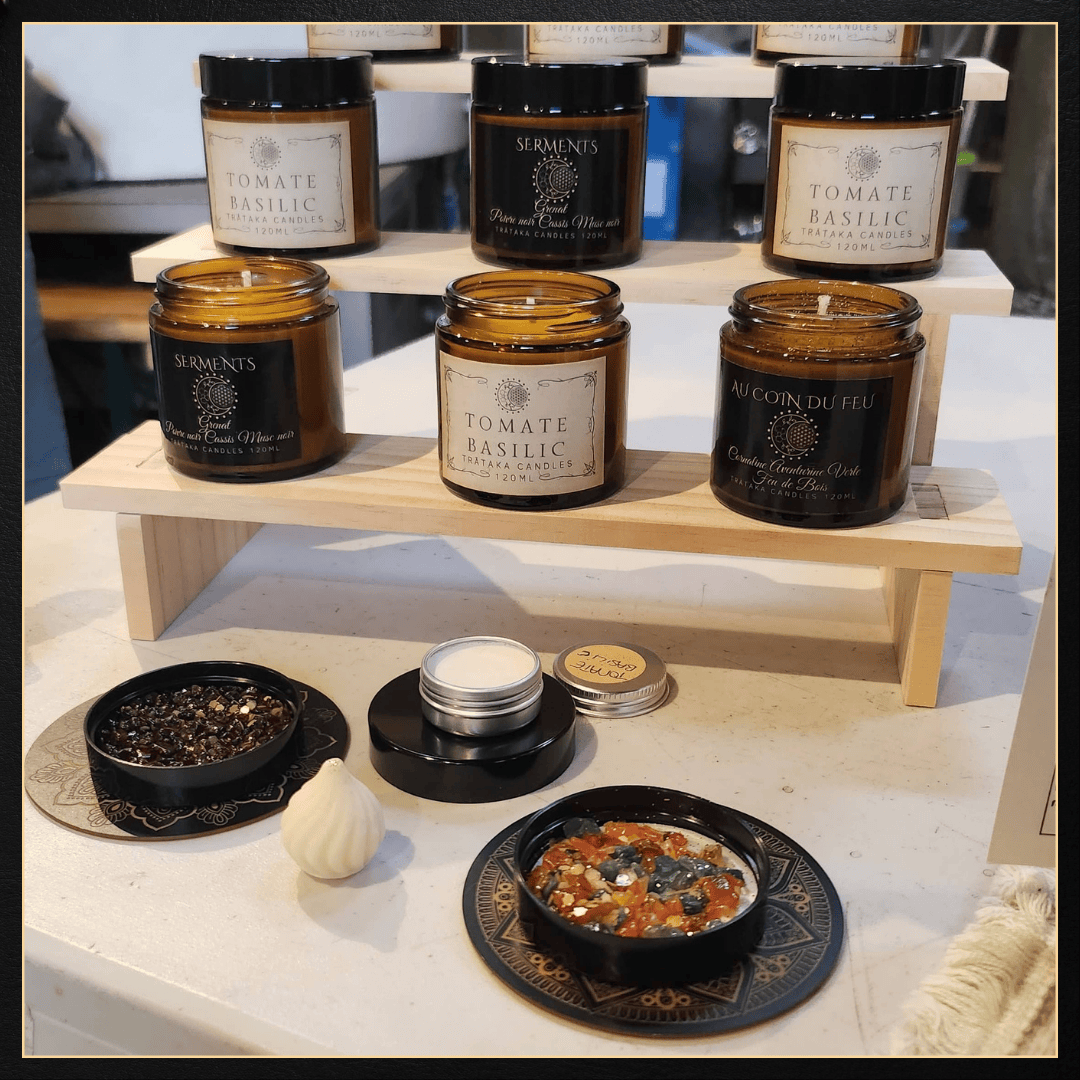 Trataka Candles au Marché de Noel de la Brasserie Nemeto 2025