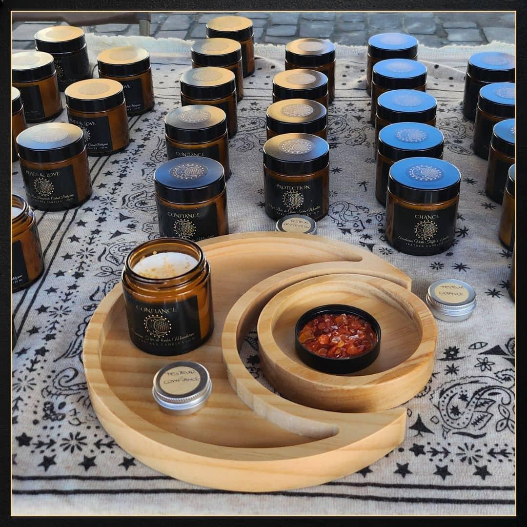 Participation de Trataka Candles au Marché en fêtes 2025 à Nanterre