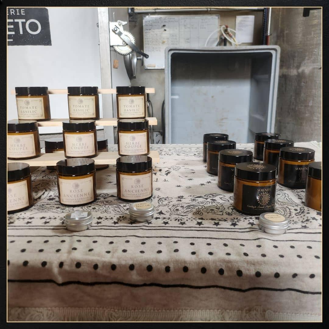Trataka Candles au Marché d 'artisans de la Brasserie Nemeto de Mai 2026