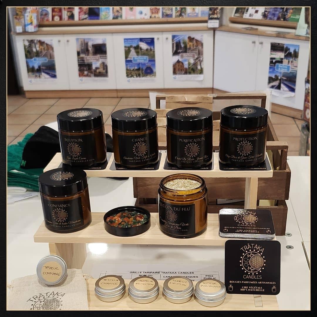 Retrouvez les bougies Trataka Candles à l ' office de tourisme de Nanterre