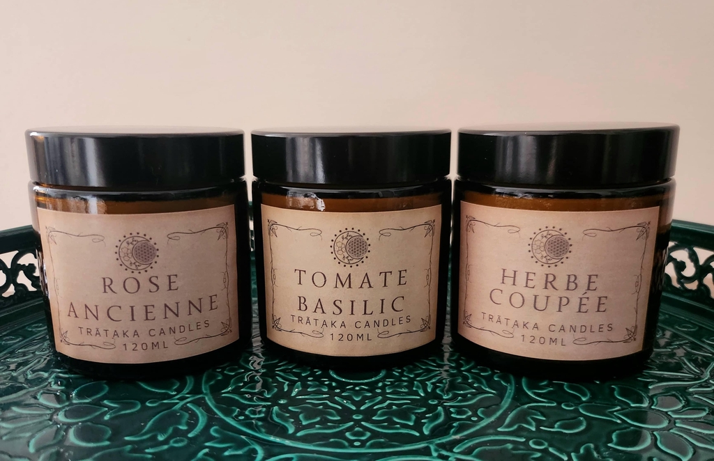 Bougies Trataka Candles - Collection Nostagie du Potager