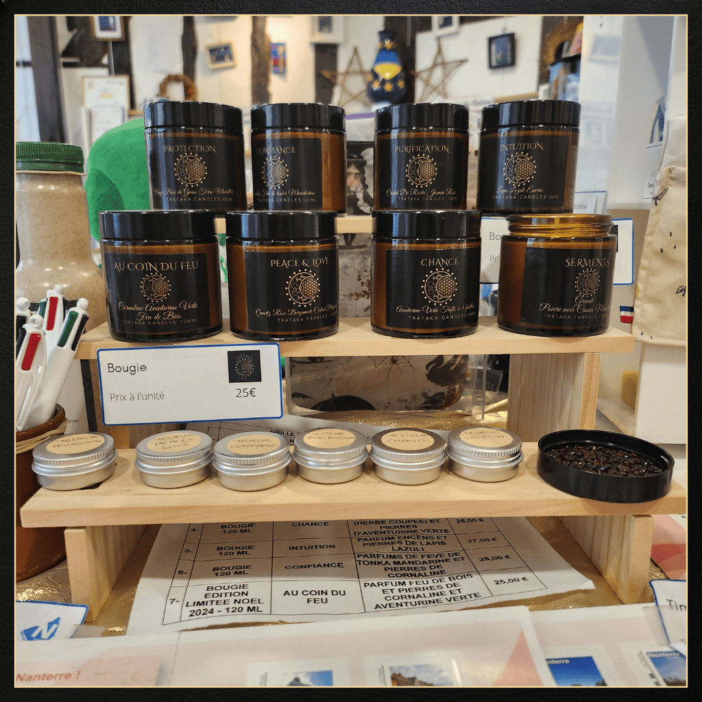 Trataka Candles participe au Maché de Noel de l' office du Tourisme 2025