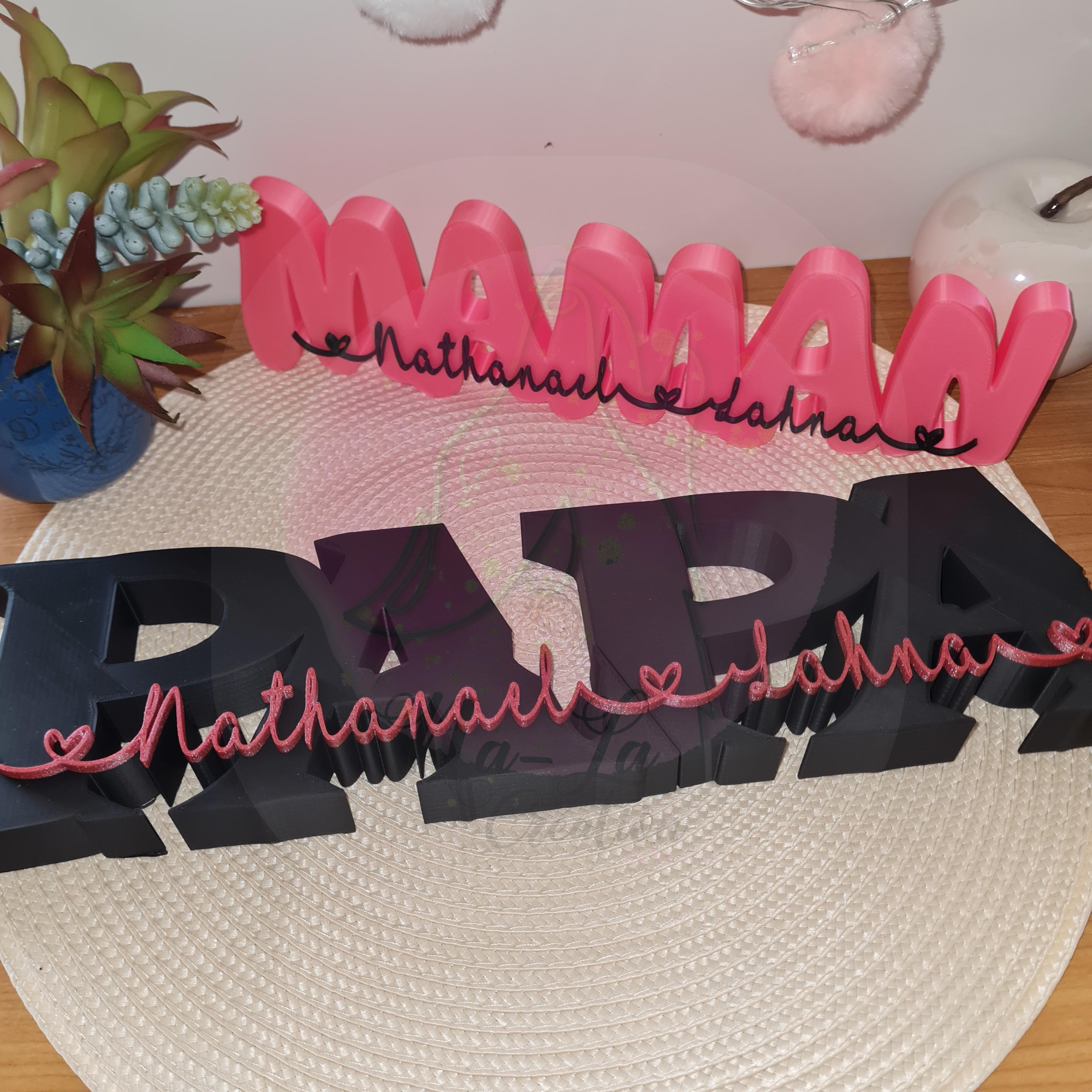 Immortalisez Vos Souvenirs en Impression 3D ❤️✨
Chez Na-La Création, je transforme vos émotions en objets uniques grâce à l’impression 3D. Chaque création raconte une histoire, capture un moment précieux et reflète vos sentiments. Mon objectif ? Vous aider à immortaliser vos souvenirs les plus chers sous une forme originale et durable.