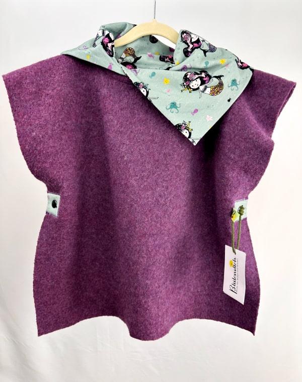 Praktische Kinderponchos für kalte Tage