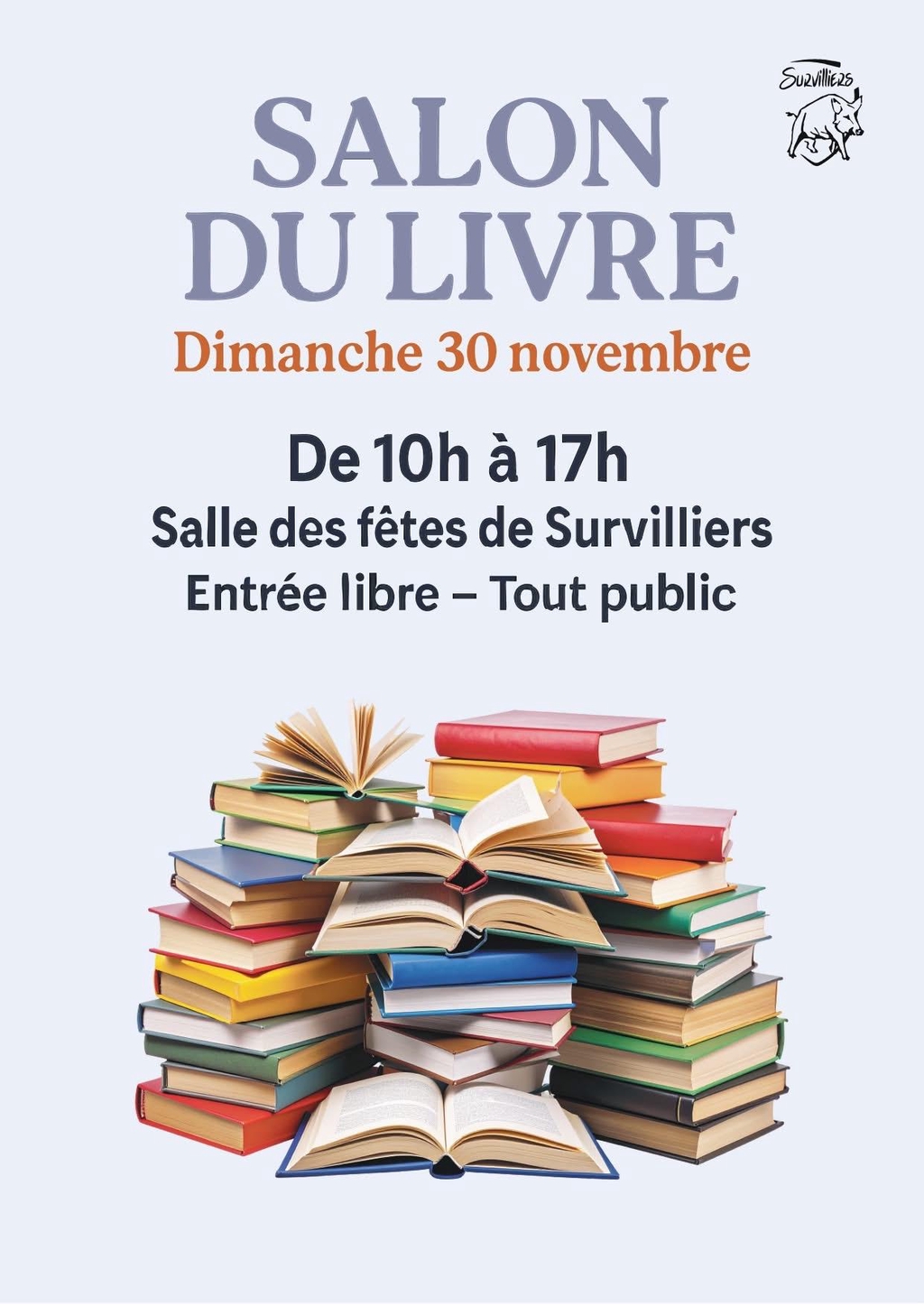 Salon du livre de Survilliers