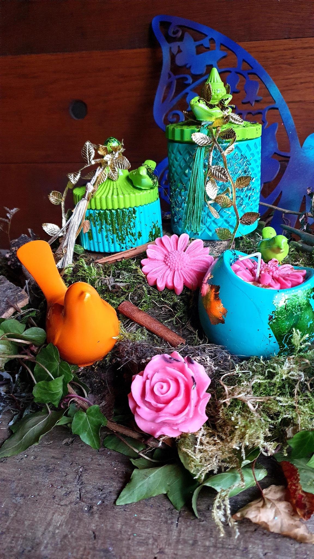 Bougies artisanales décorées - Magie, Déco & Bougie