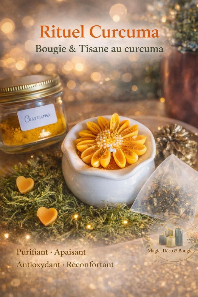 Bougies plantes médicinales artisanales – Magie Déco Bougie