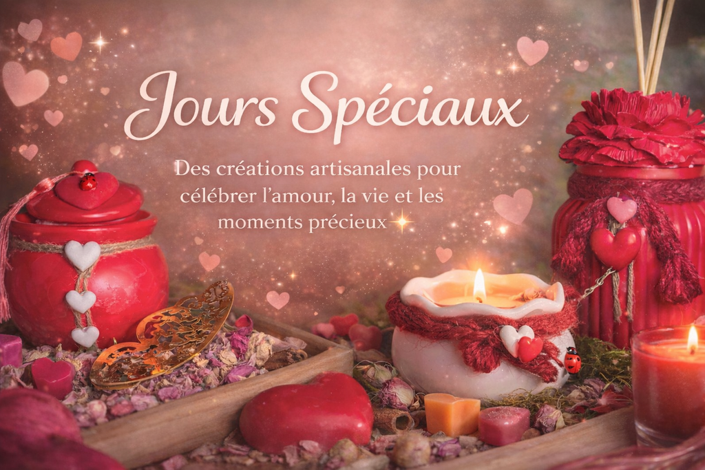 Jours Spéciaux - Bougies artisanales & créations décoratives