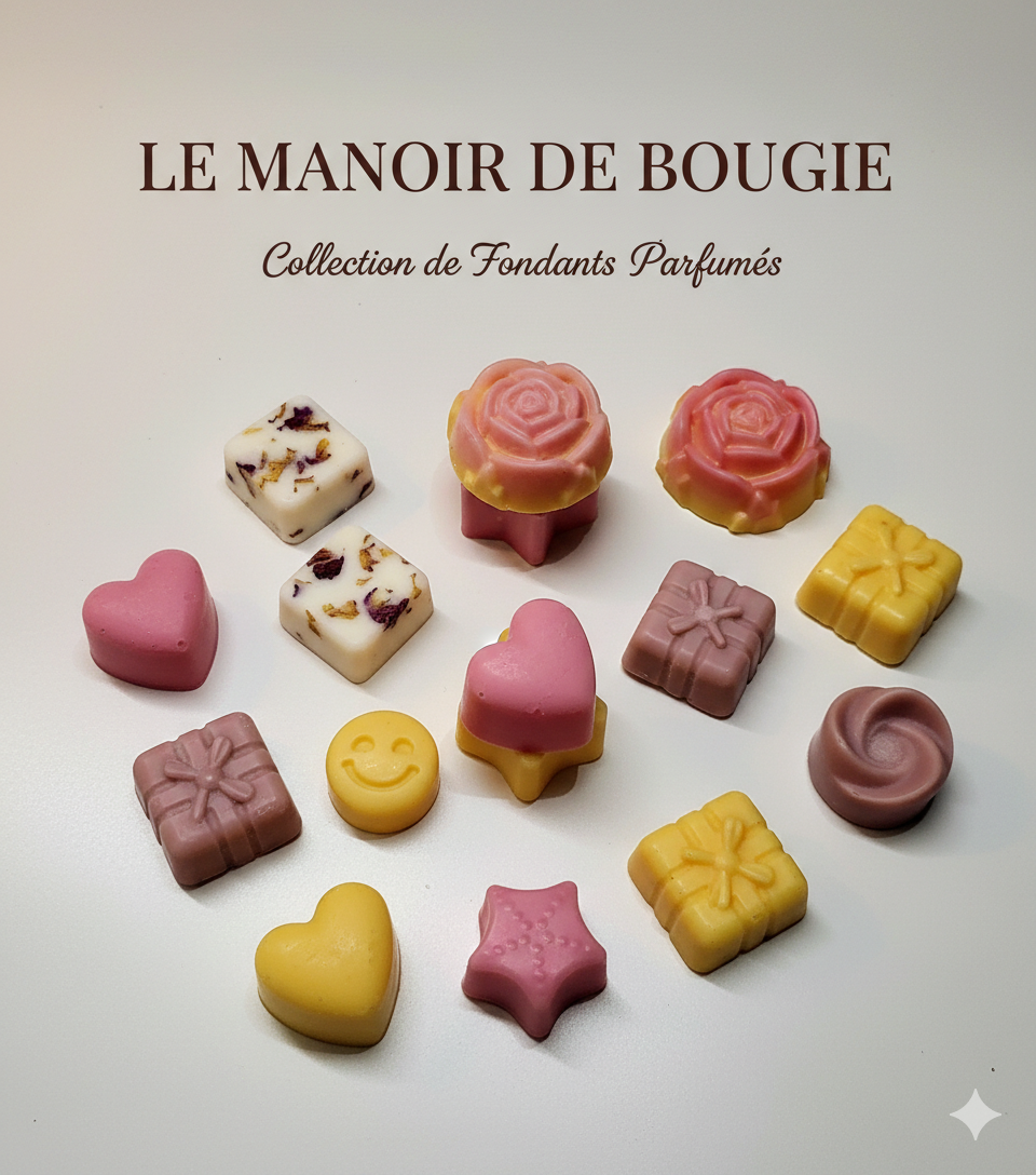Bougies et fondants, douceur au quotidien