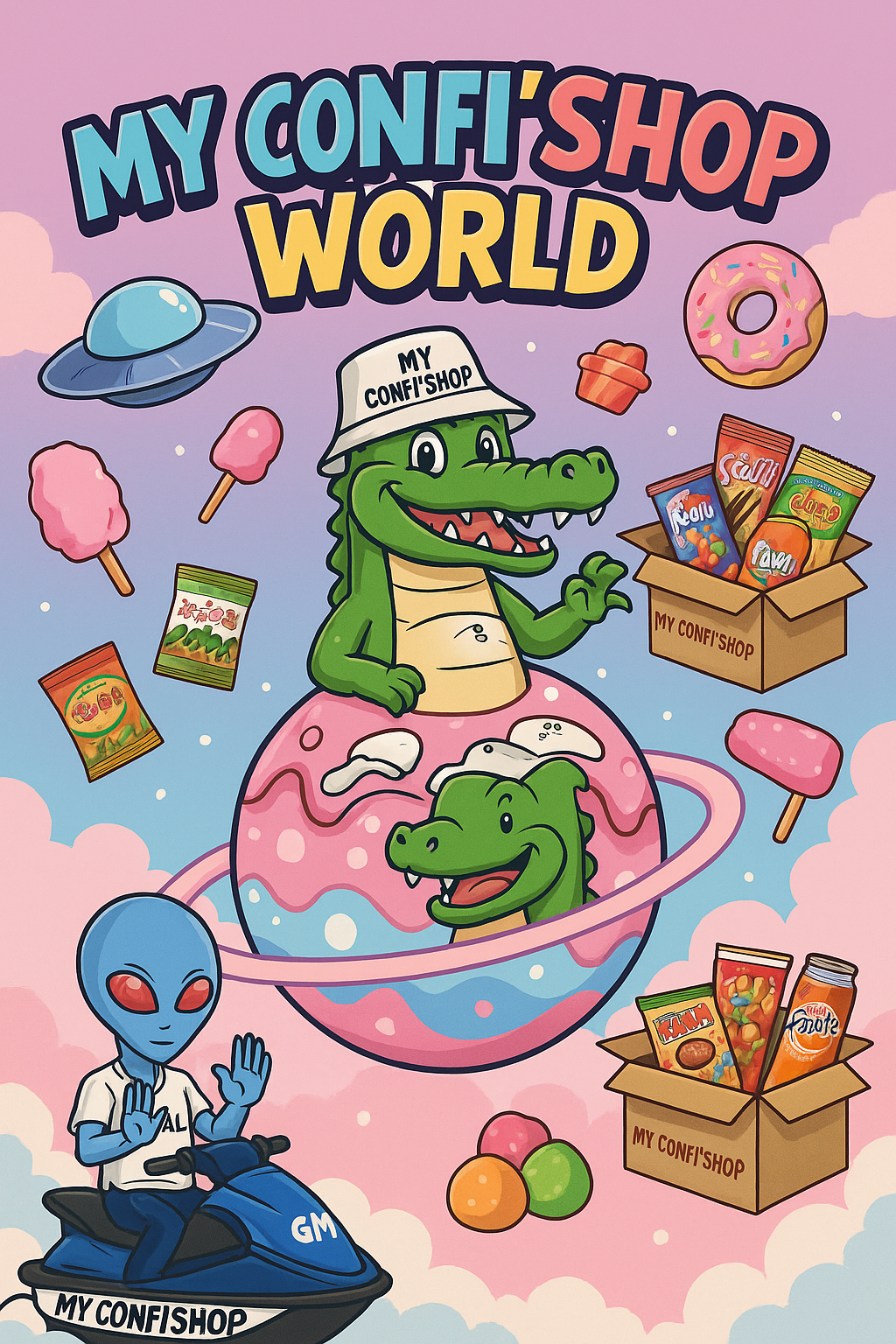 My confi’shop world