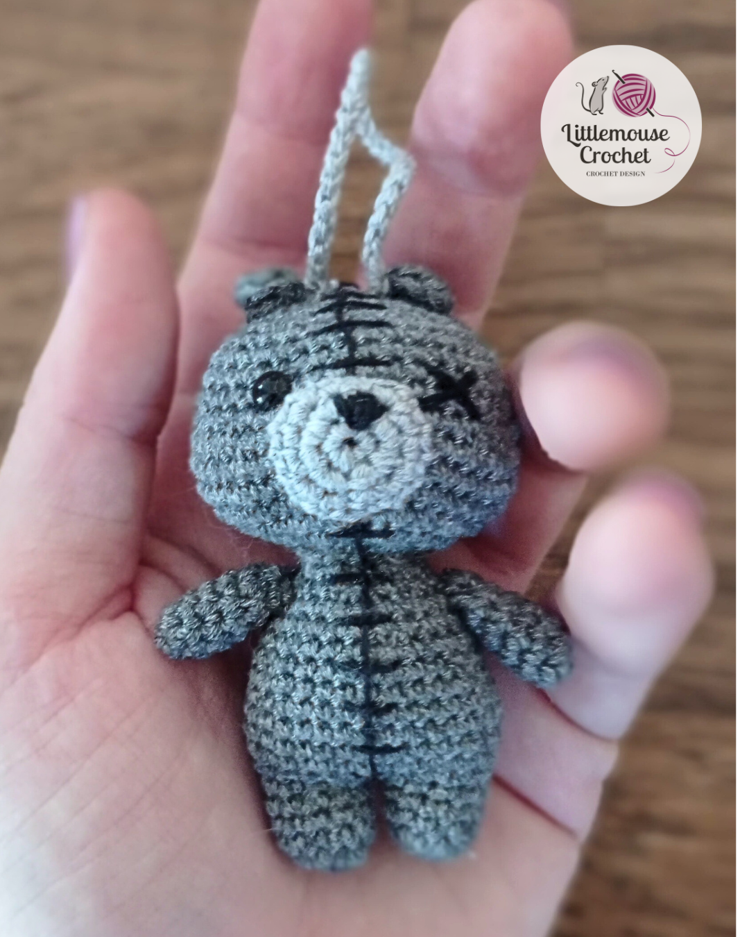 Nounours grunge au crochet par Littlemouse crochet