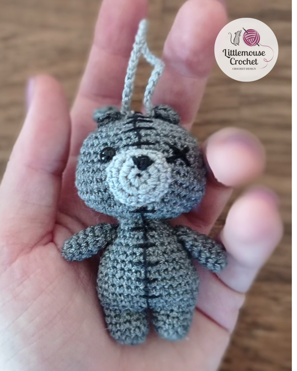 Nounours grunge au crochet par Littlemouse crochet 