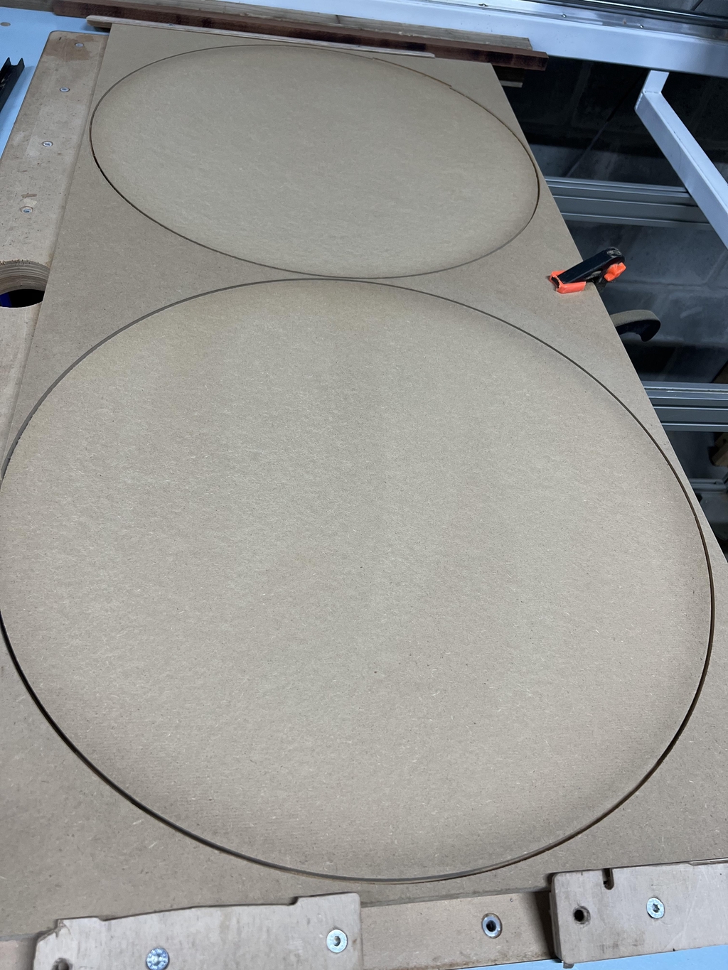 Radius dish tbv gitaarbouw