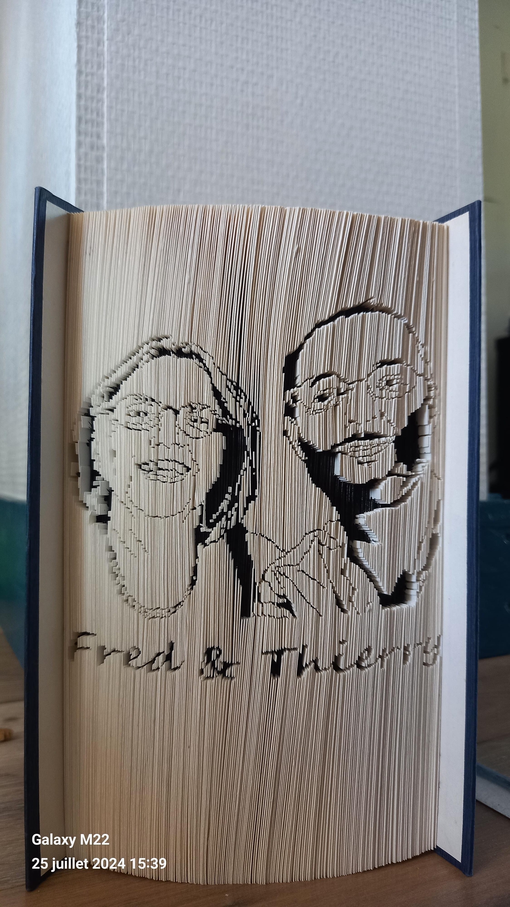 Livres Pliés Coupés personnalisables