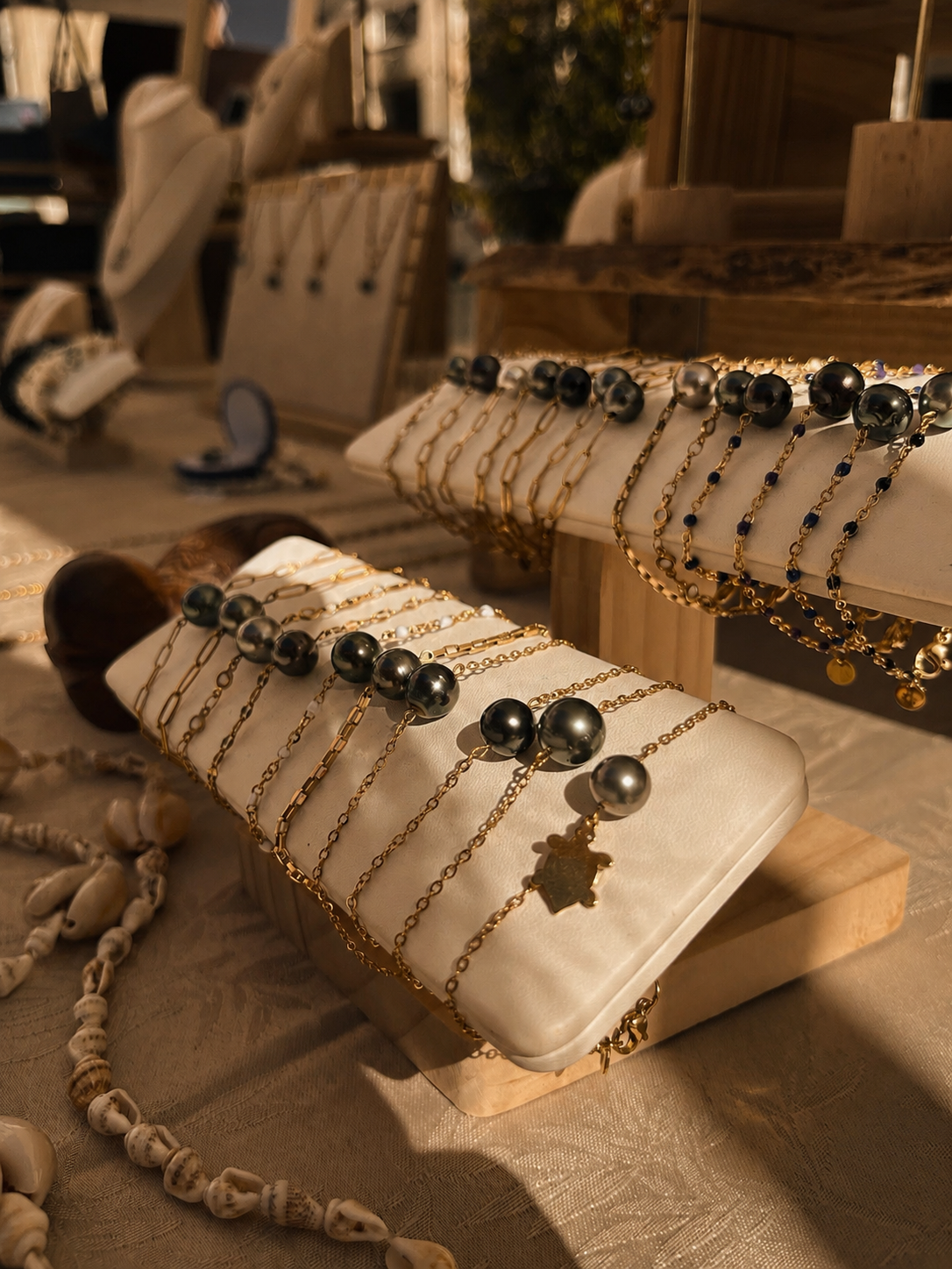 Photo bracelet perles de Tahiti