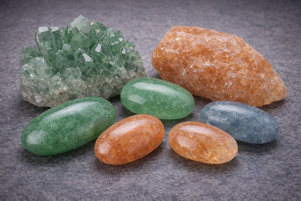  bijoux en pierre Aventurine – pierre naturelle Le Petitcolibri