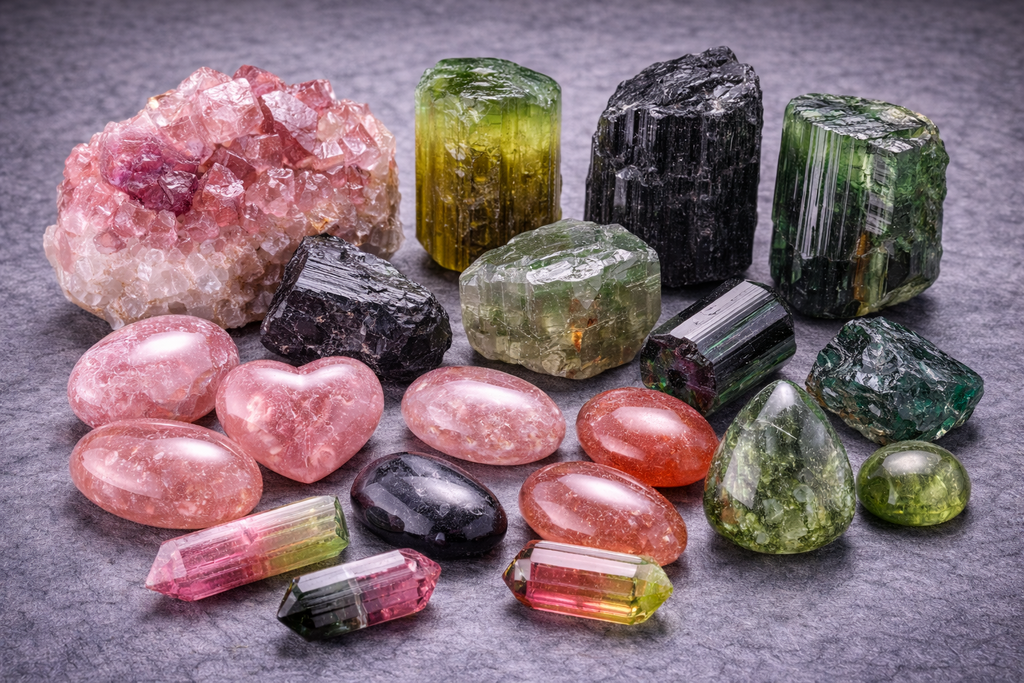 Bijoux en pierres de Tourmaline Le Petitcolibri