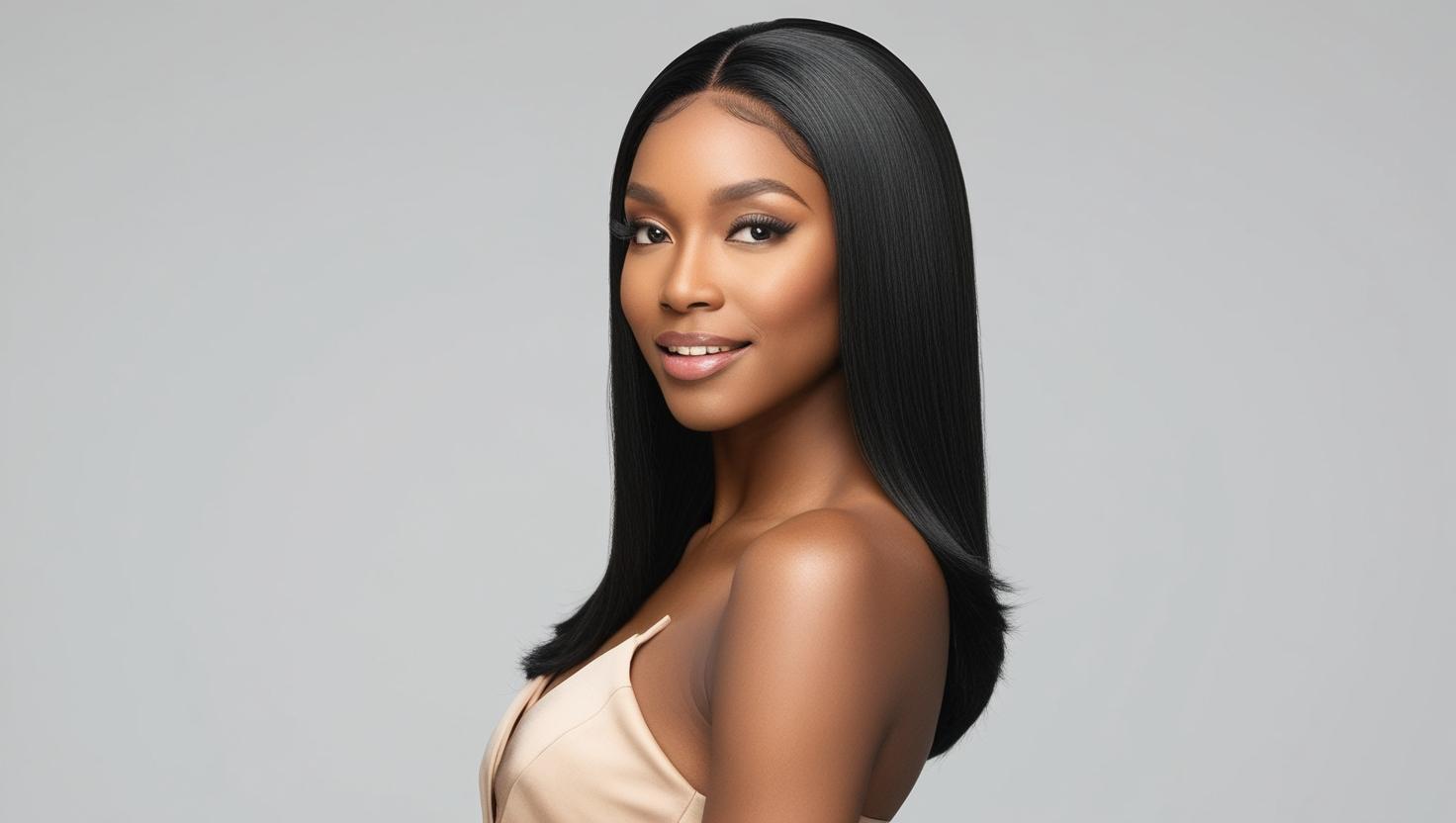 Naturelles lace wig longues