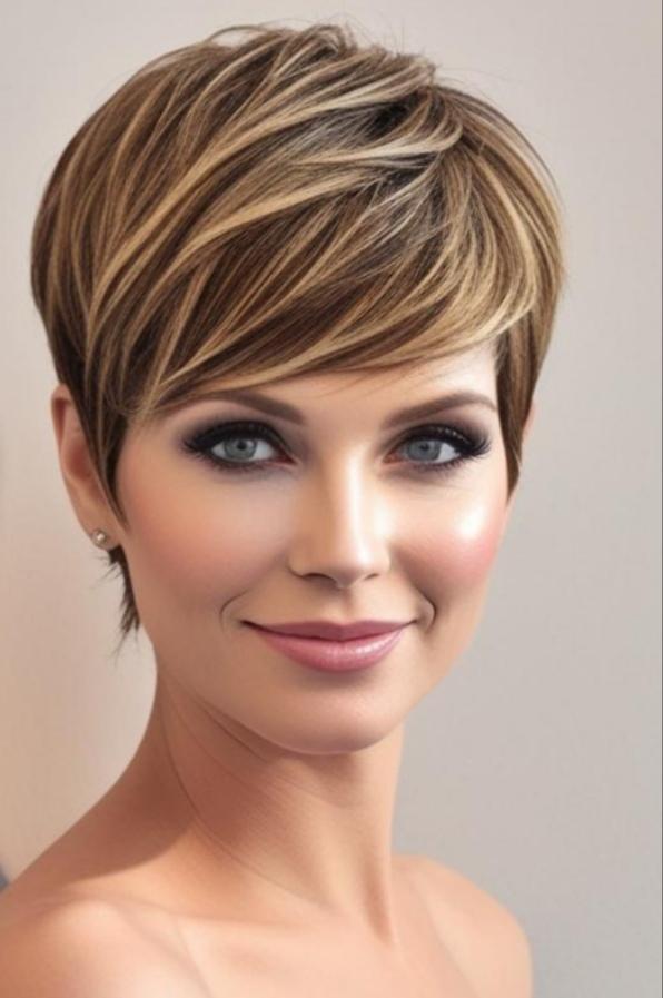 Naturelles lace wig courtes