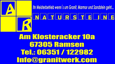 Willkommen im Onlineshop von AR Natursteine