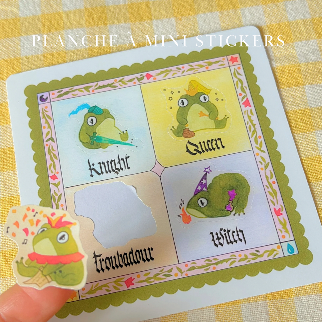 NOUVEAU : Planche à Mini Stickers ✨