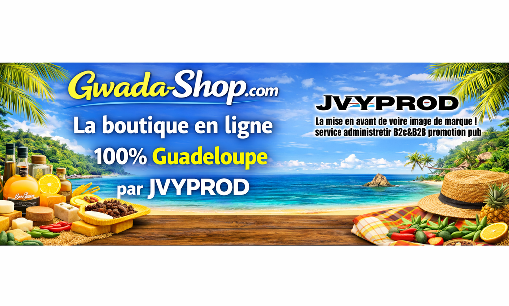 Gwada Shop – La boutique en ligne 100% Guadeloupe par JVYPROD
