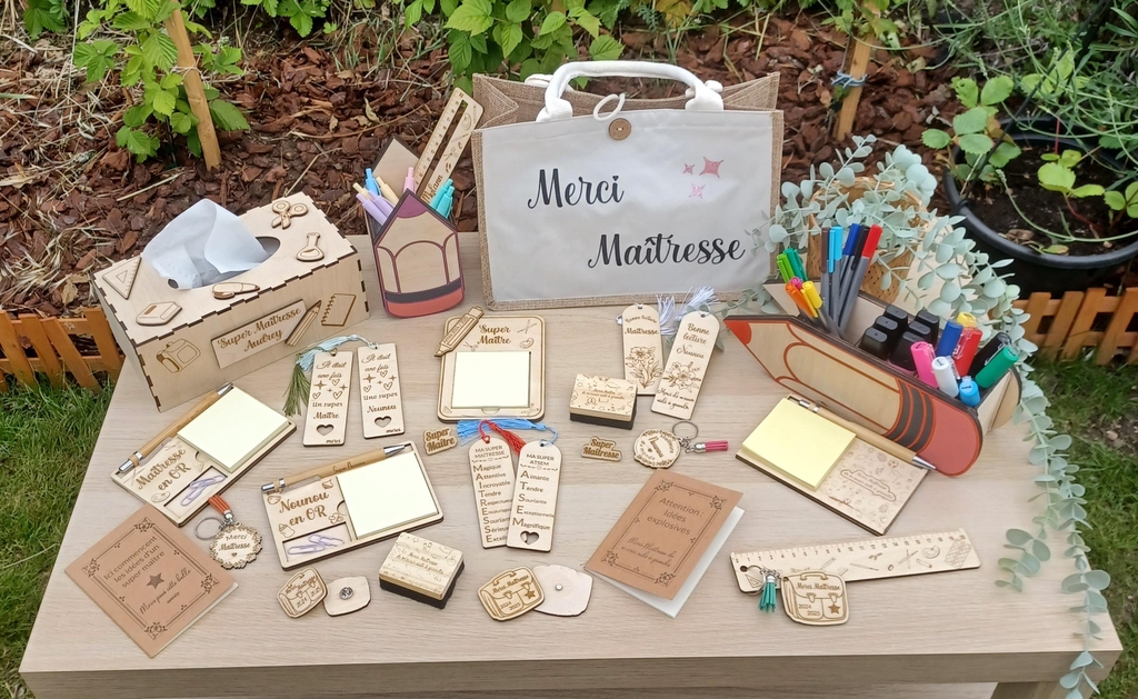 Des créations pour remercier celles et ceux qui accompagnent les enfants au quotidien