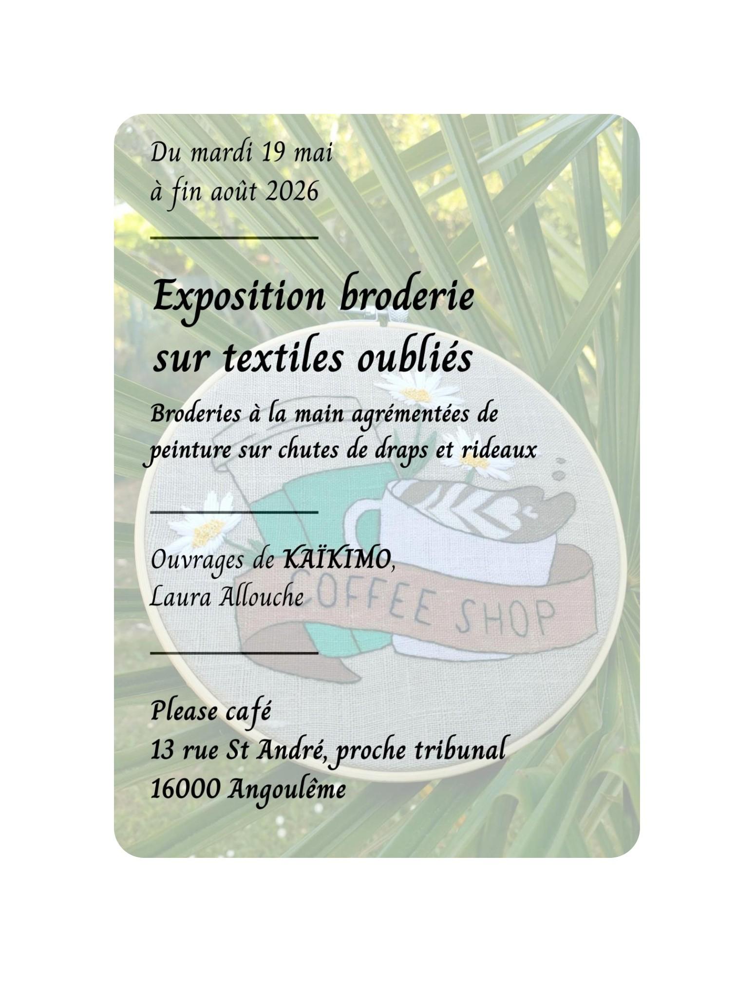 expo broderie Angoulême