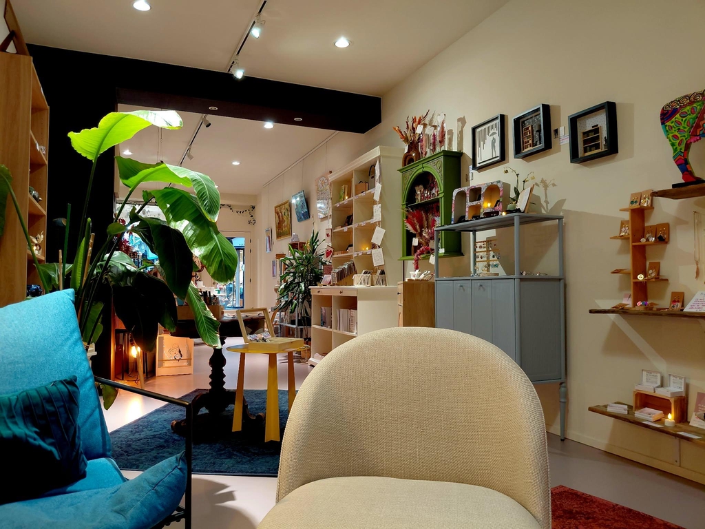 Un endroit où mignonneries, artisanat et poésie se côtoient.