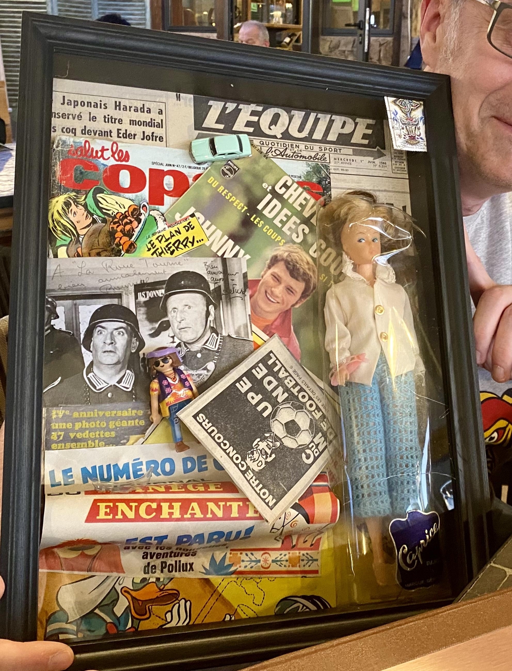 Diorama, vitrine, art, décoration