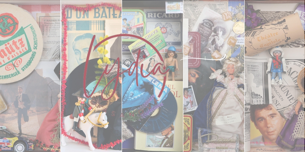 Photos de mes dioramas, petites vitrine sur l'identité régionale