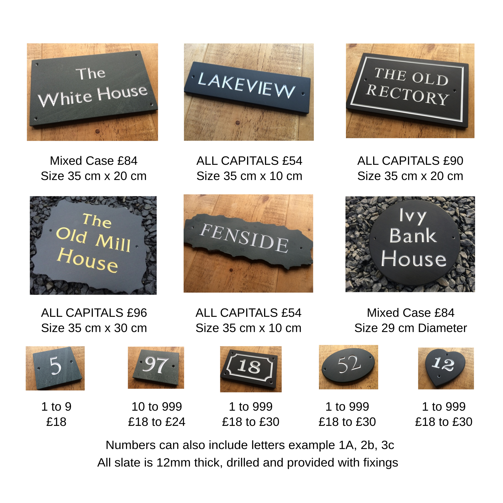 Slate Signs