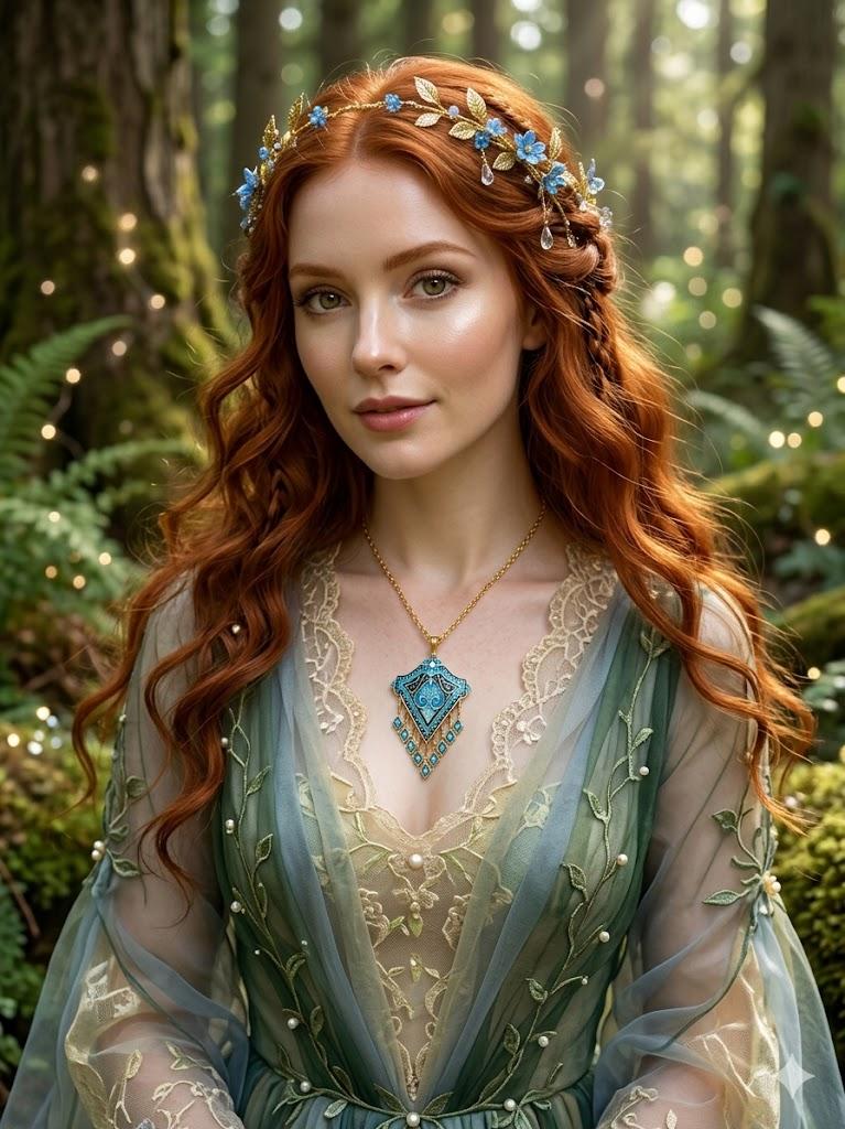 Artisane des métiers d 'art, créations de bijoux dorés, argentés et peints à la main, également des personnages féeriques en feutrage à l'aiguille.