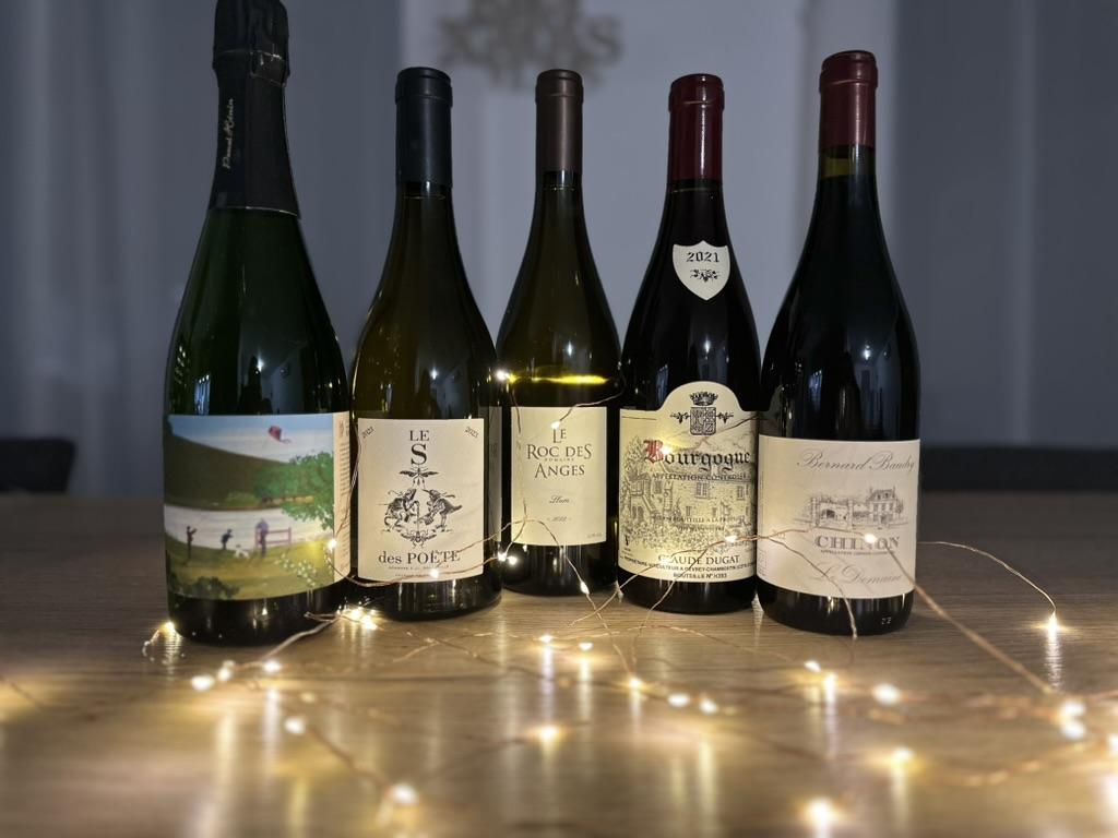 Coffret "Caisse de Noël" par Baptiste Gauthier, Vinesens.