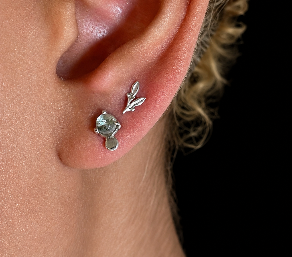 925 Sterling silver stud earrings