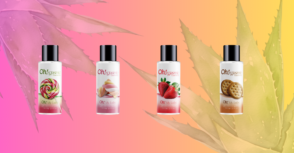 OH! MY LUBE FRESA, NUBE, GALLETA Y PIRULETA.