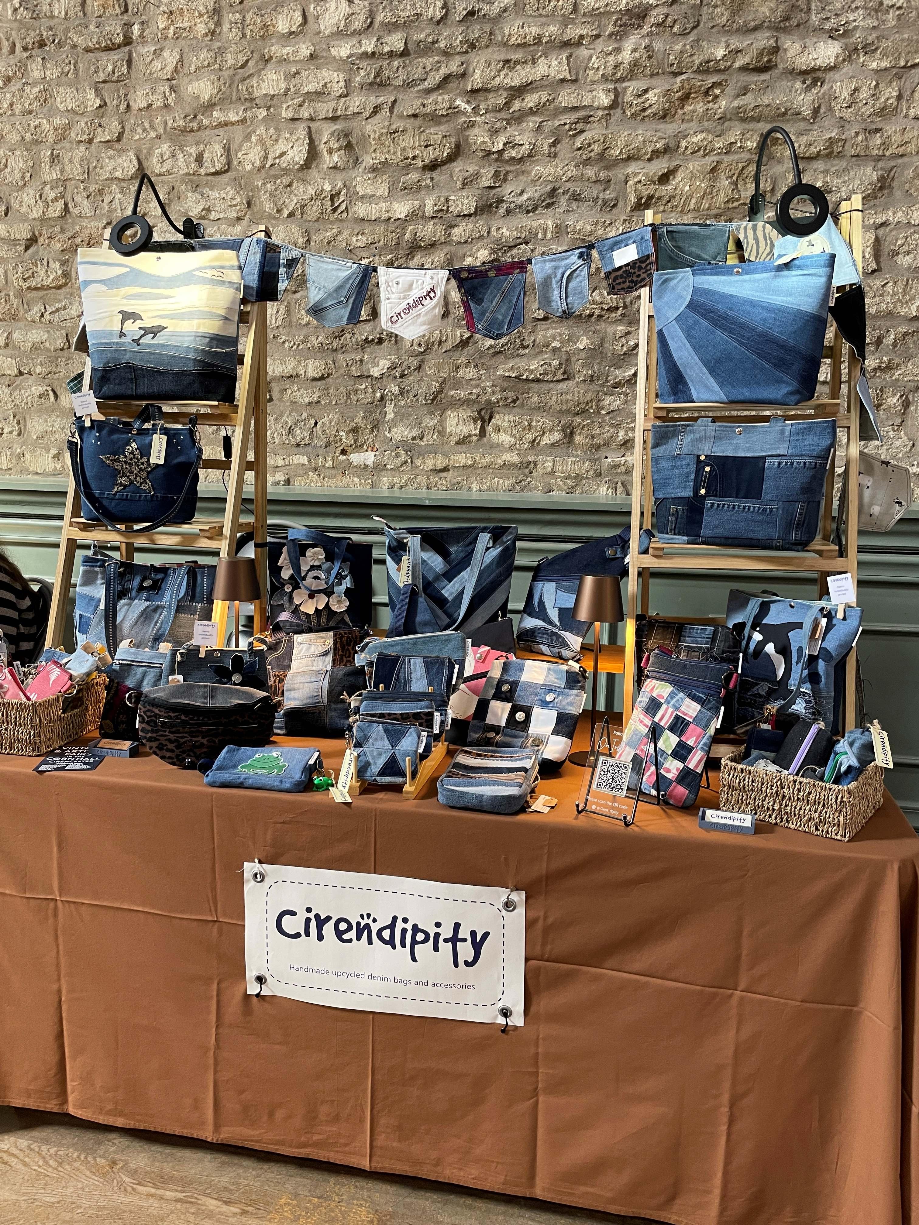 Where to find Cirendipity bags and accessories at this year's markets