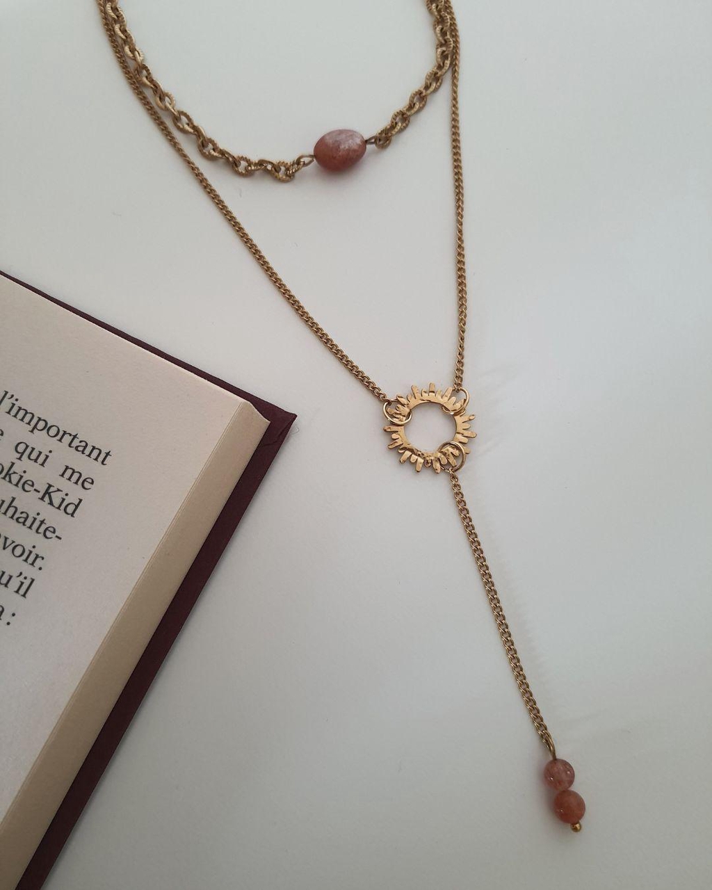 Collection Le temps d'une éclipse bijoux talismans, porteurs de sens 