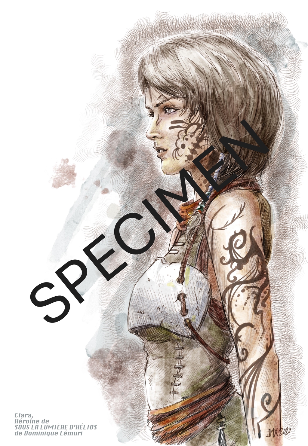 Affiche 50 x 70 de Clara McQueen