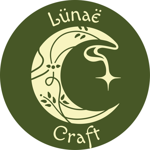 Logo de Lünaë Craft, boutique artisanale spécialisée dans les créations au crochet faites main

