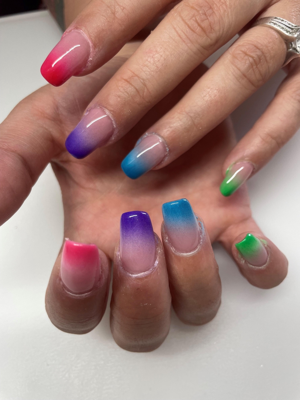 Babycolor à l'airbrush