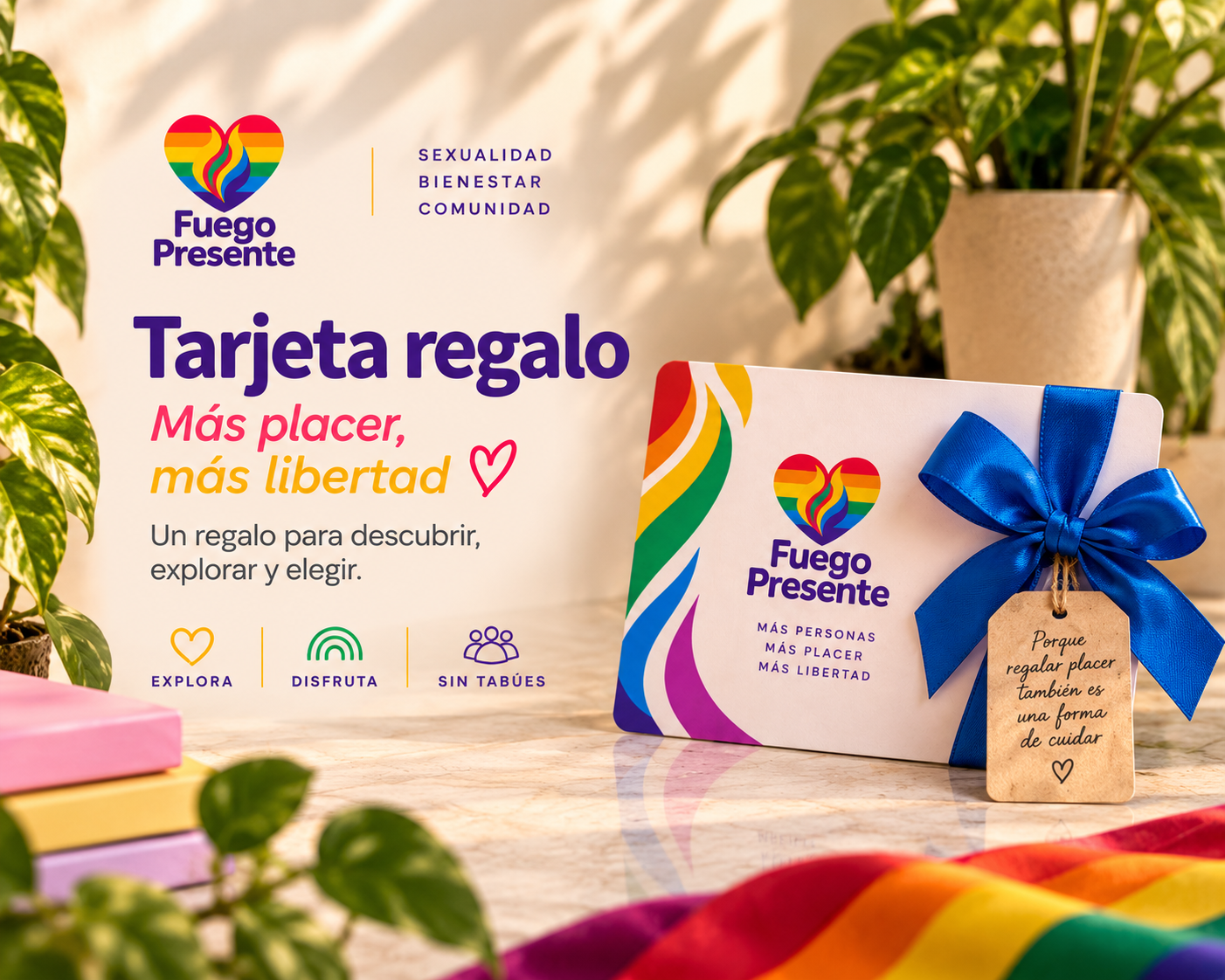 Tarjeta regalo de Fuego Presente