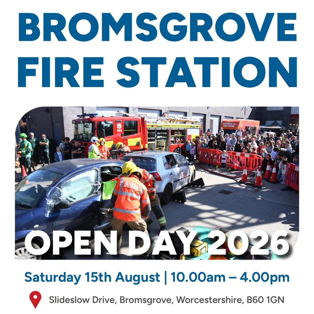 Bromsgrove Fire & Police Station Open Day