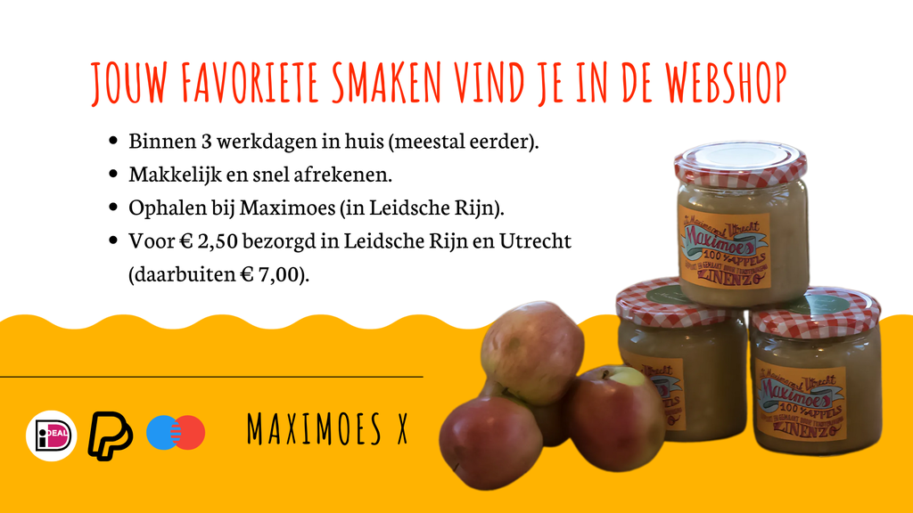 Webshop van Maximoes.