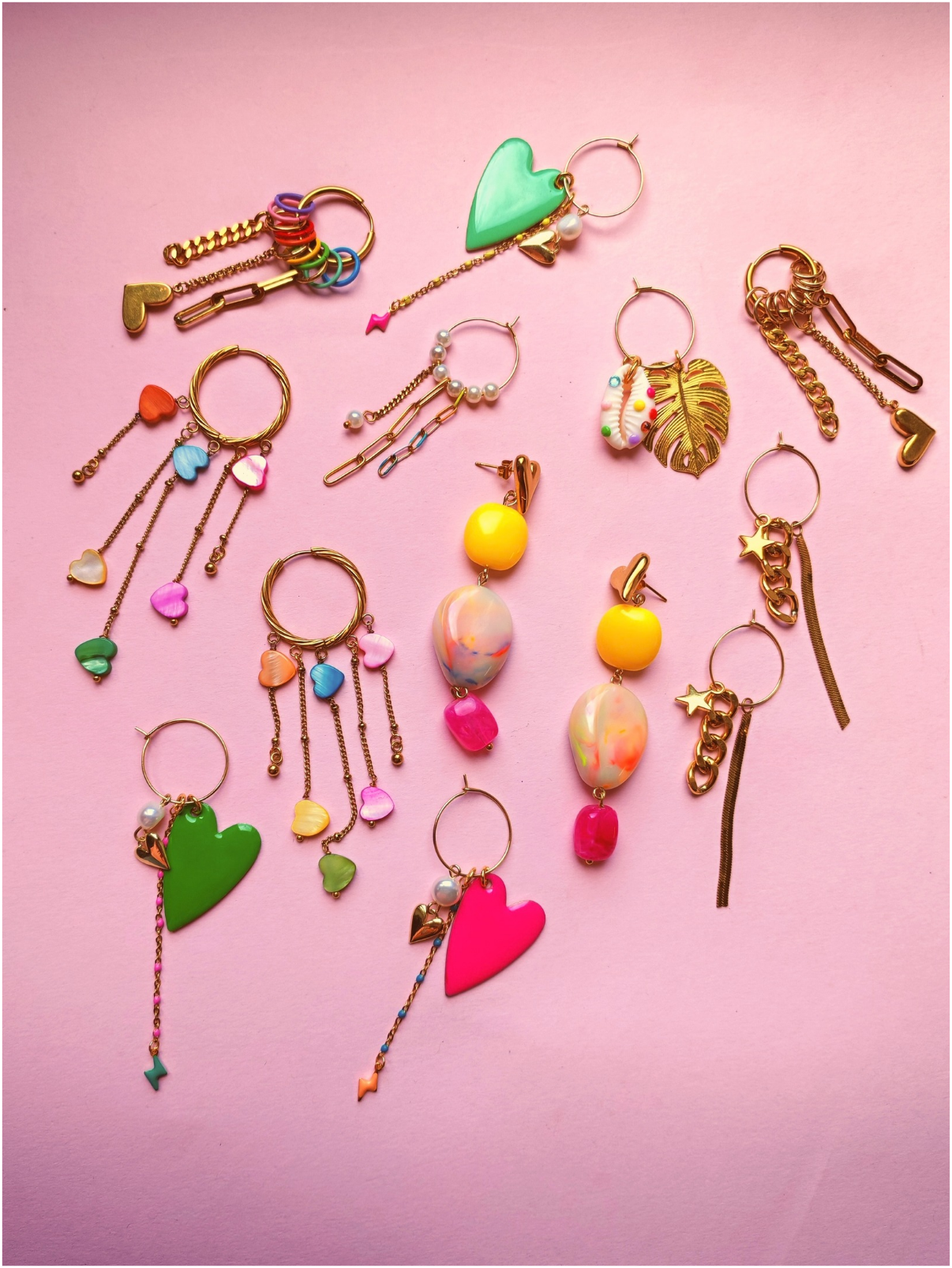Les boucles d'oreilles