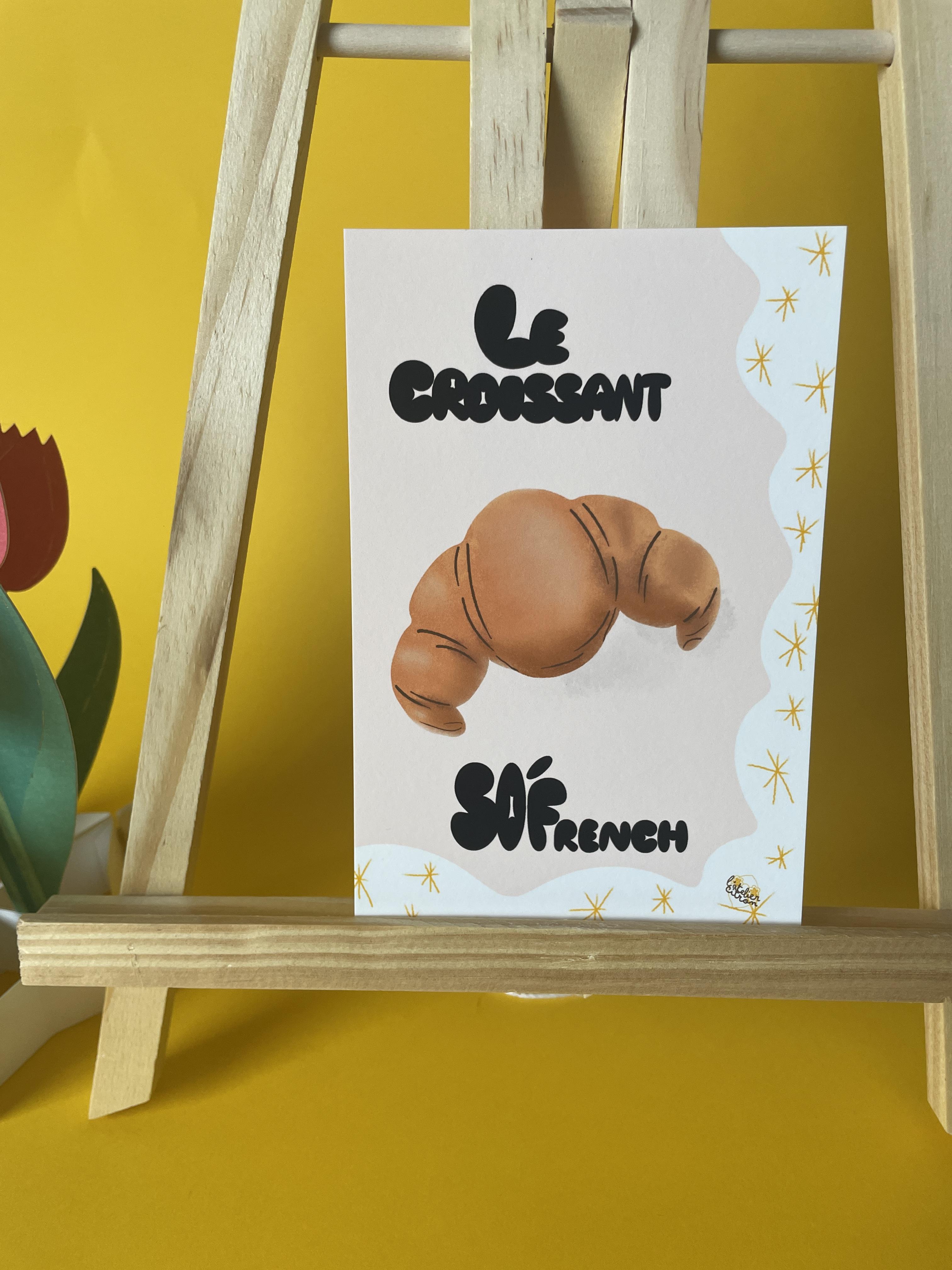 Croissant carte A6