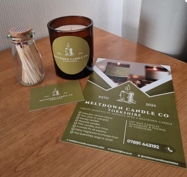Soy wax products handmade and poured in Yorkshire.
Affordable for all pockets.
Eco Friendly, Paraben Free, Vegan, recyclable packaging.